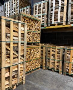 Kiln Dried Alder Firewood Crates