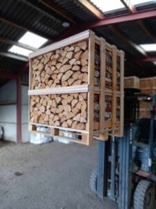 Kiln Dried Premium Hardwood Firewood Standard Crate