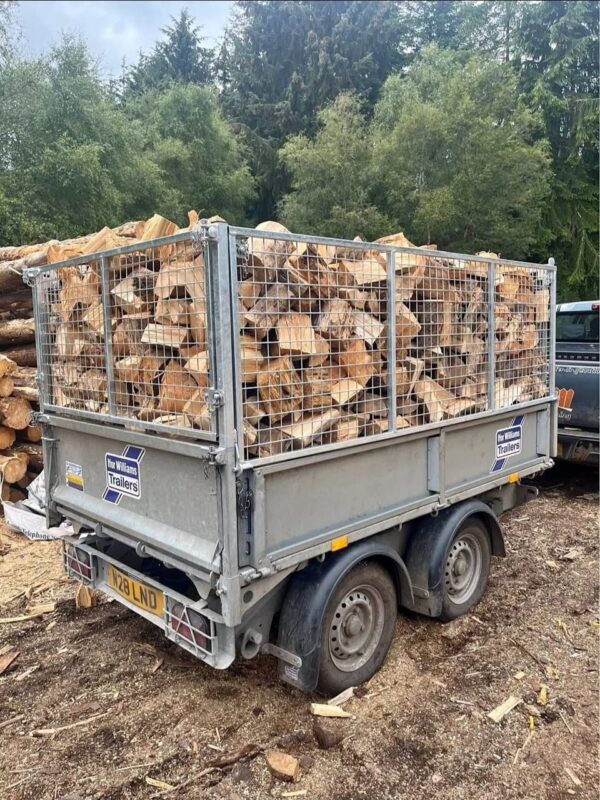 Homefire Kiln Dried Hardwood Logs - Trailer Load 
